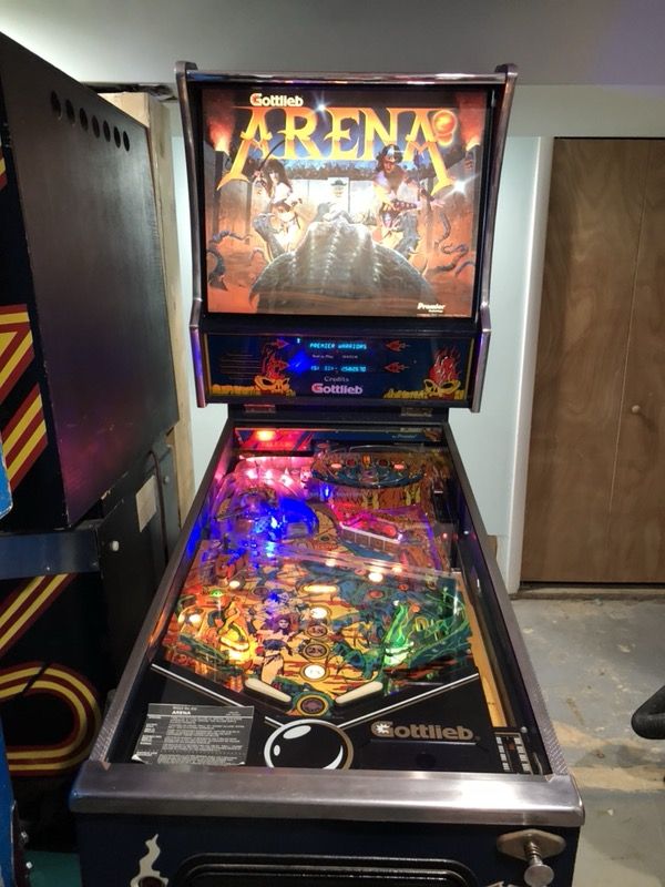 Arena gottlieb pinball
