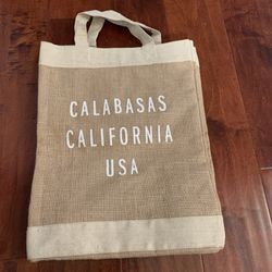 Apolis Global Citizen  Burlap Market Bag  calabasas California