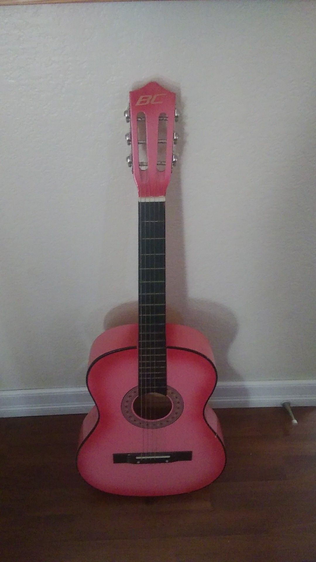 Pink Bc Guitar