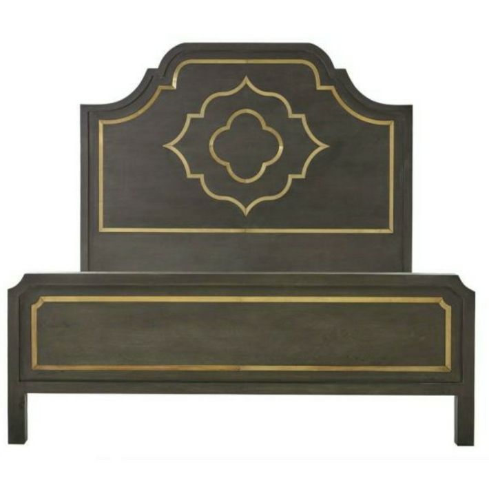 laila slate brown dresser Landocken - Brown / Blue