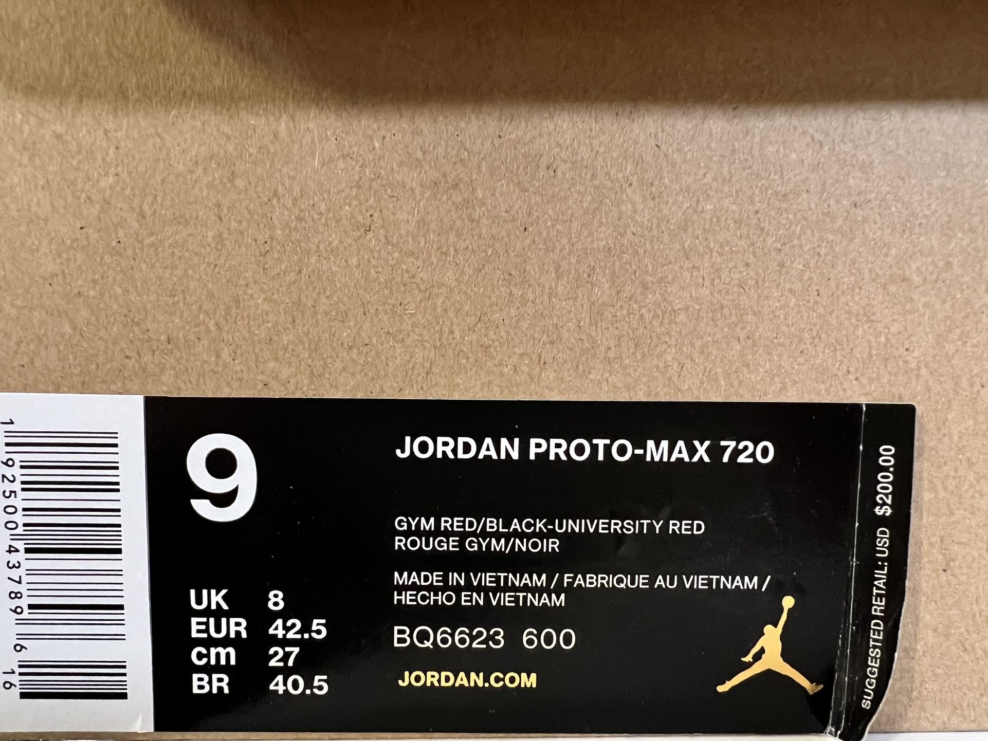 Jordan proto on sale max 720 noir