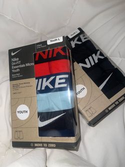 Nike Dri-FIT Essentials Youth Boxer Briefs 3-Pack (2)