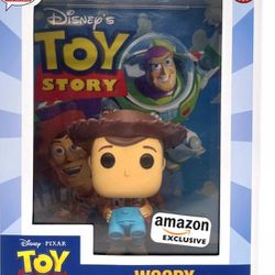 Funko Pop! VHS Covers Disney Pixar Toy Story Woody #05 Amazon Exclusive