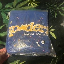 Blue Spyder Hoodie 