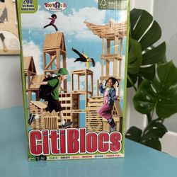 Citiblocs 200PC - Natural Color Building Set