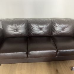 Leather Couch 3 Seater