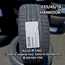 255/45/19 HANKOOK S1 EVO3 •Brand new tires / Llantas nuevas ¤ DM 📞 for a Quote. 