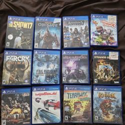 Playstation Games.... Each Sold Seperatly 