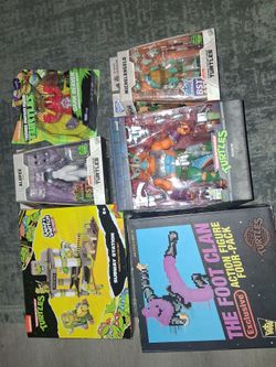 TEENAGE MUTANT NINJA TURTLES ACTION FIGURE SETS!! BRAND NEW SEALED!!! ALL 6 ITEM'S FOR ONLY!! $100.00!!!