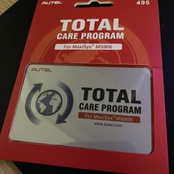 Autel MS906 Total Care Program