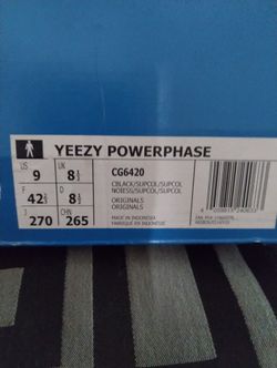 Yeezy Powerphrase 9Mens Brand New