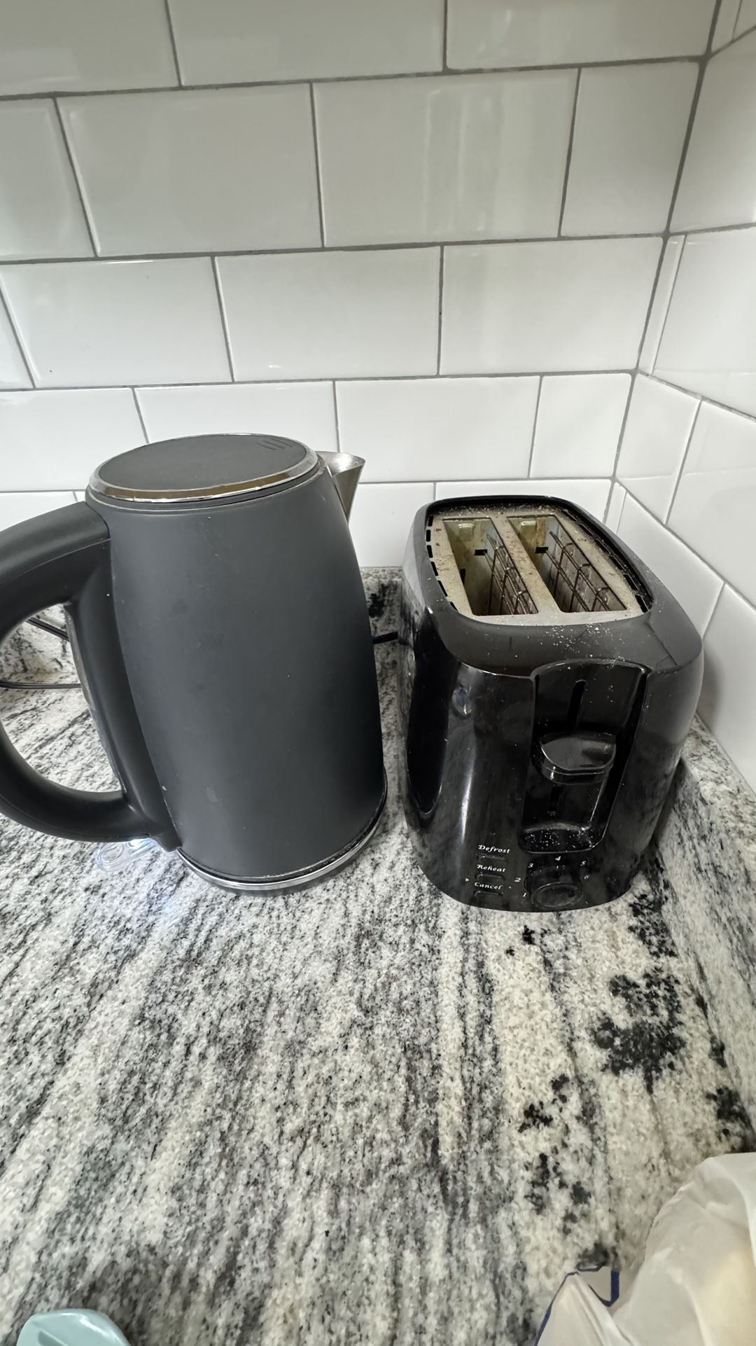 Electric Kettle + 2-Slice Toaster