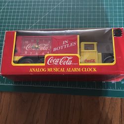 Coca-Cola Analog Musical Alarm Clock