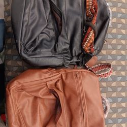 Semi New Leather Bags For Both