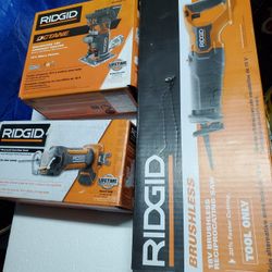 Ridgid 18 V Tools