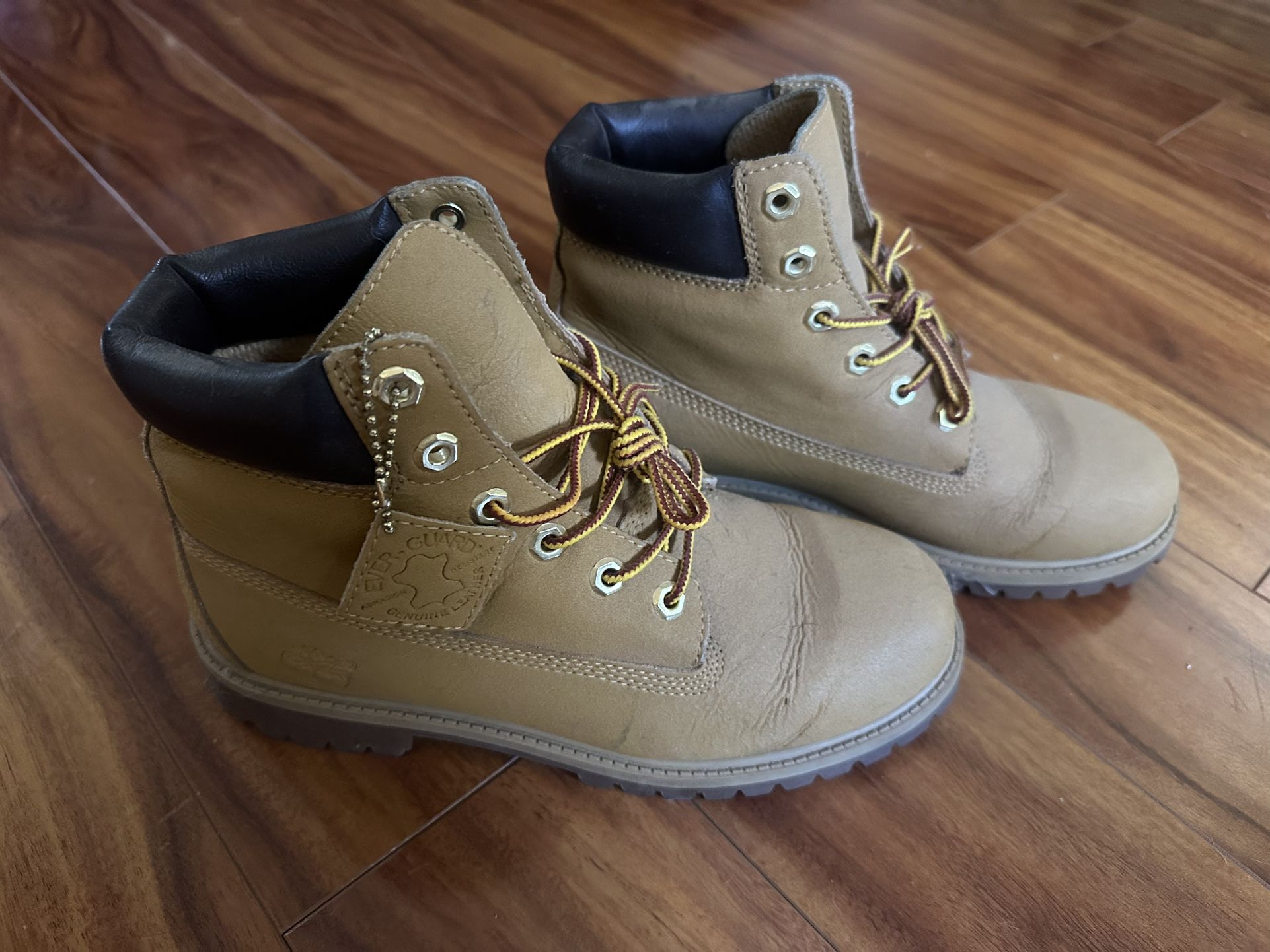Timberland Wheat Boots - Boys 6.5