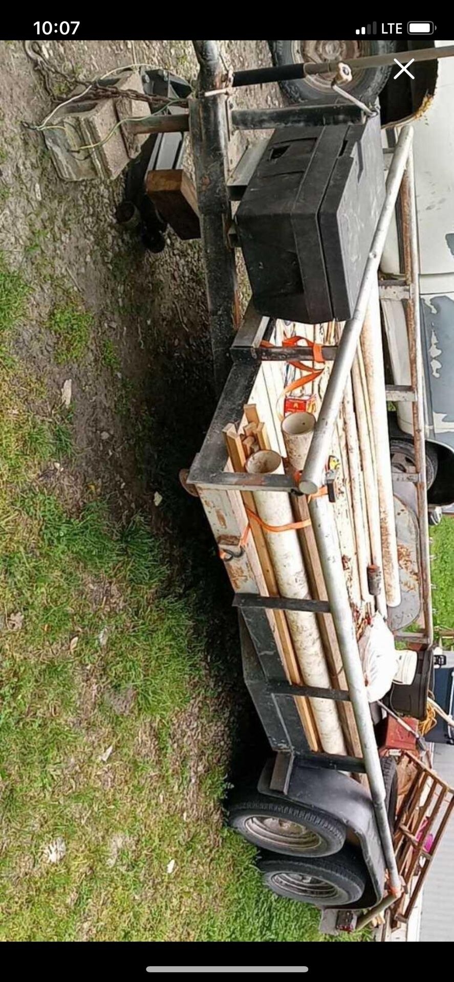 16 Foot Homemade Car Trailer