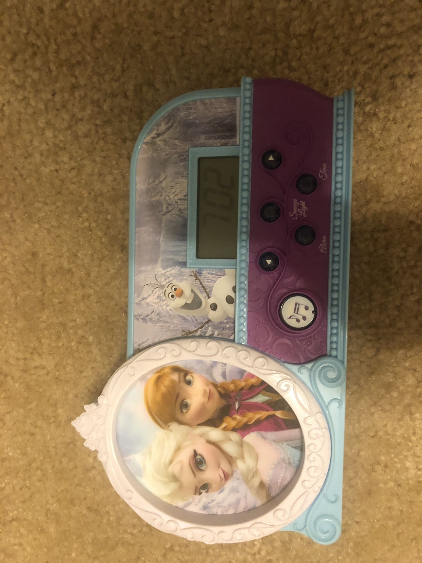 Disney Frozen Alarm Clock