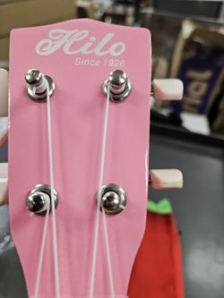Pink Ukulele 
