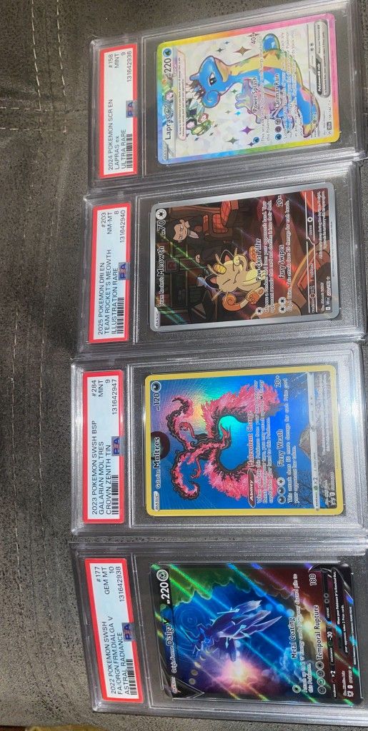 Pokemon Graded Cards 