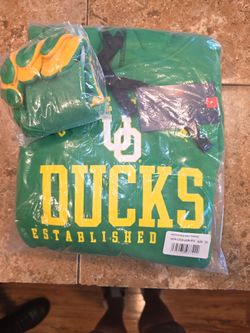 Football hoodie Oregon Ducks