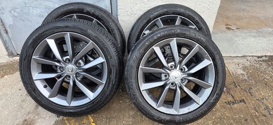 215 50 17 HONDA RIMS AND TIRES