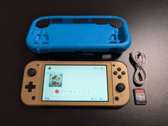 Nintendo Switch Lite: Hyrule Edition Bundle