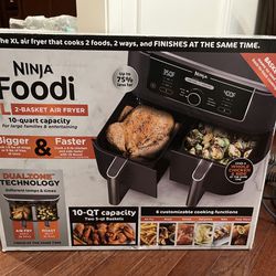 BRAND NEW AND NEVER USED AIR FRYER. 