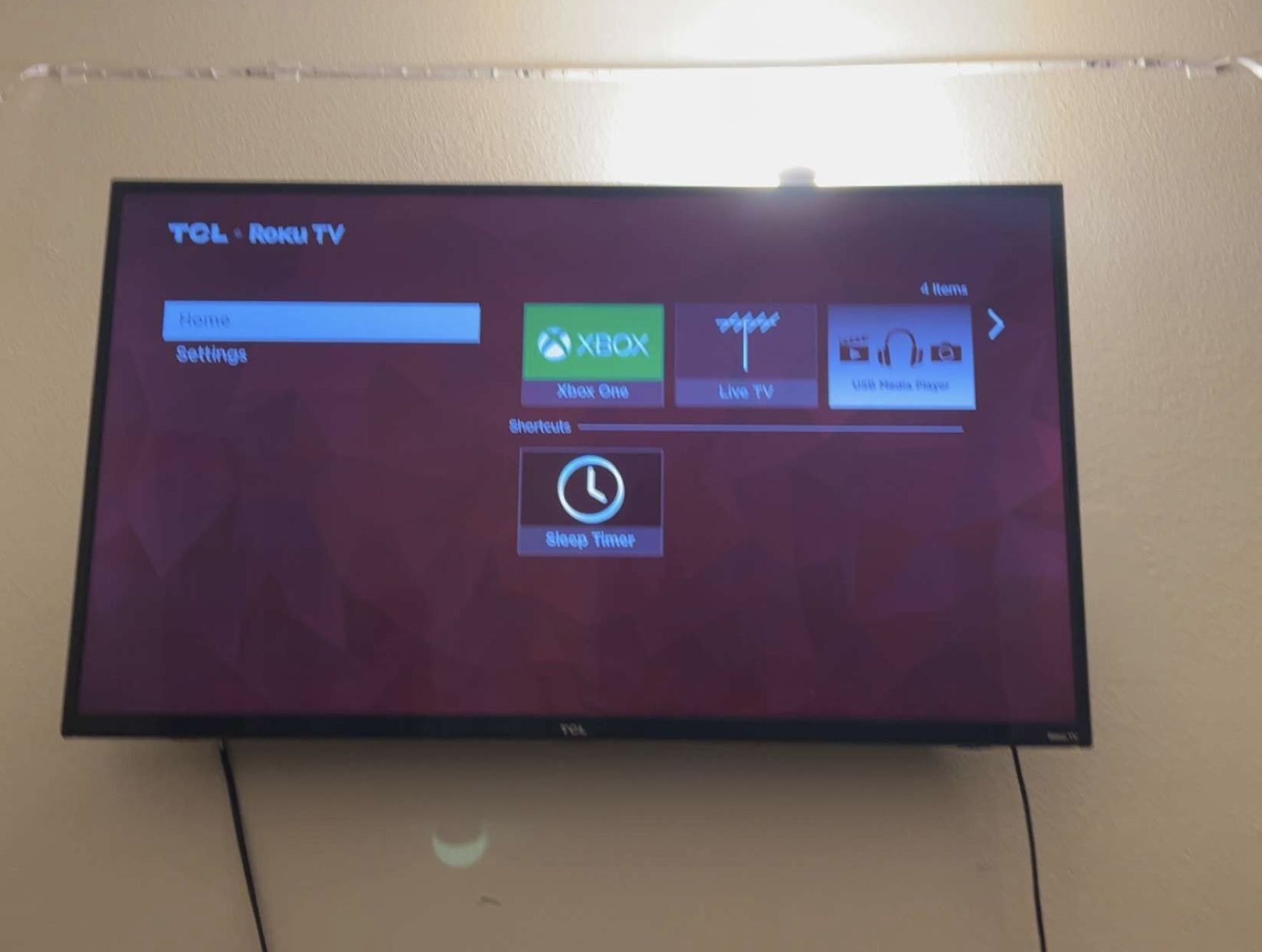 40” TCL Tv