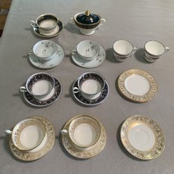 Assorted China Wedgwood And Noritake 
