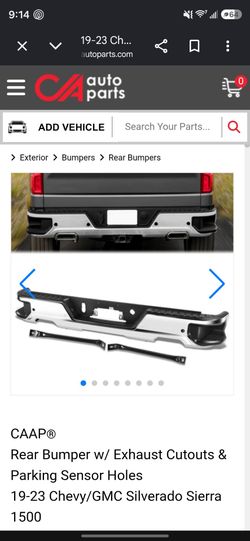 Chevy/GMC silverado rear bumper