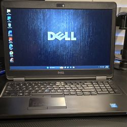 LapTop  💻  DELL Latitude  E5550, Intel  i5-  2.30GHz. CPU/8.0GB  RAM,  /500GB. HDD 🔌 Windows 11, 5Th. GEN.  runs Excellent ✔️
