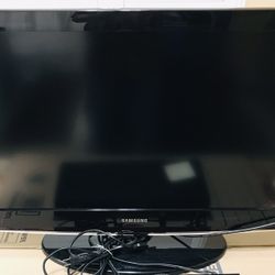 Samsung 32” TV  and Panasonic Blu-ray DVD Player