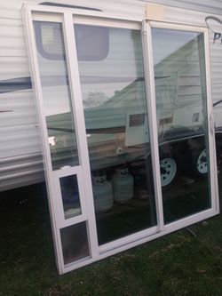 Sliding double doors