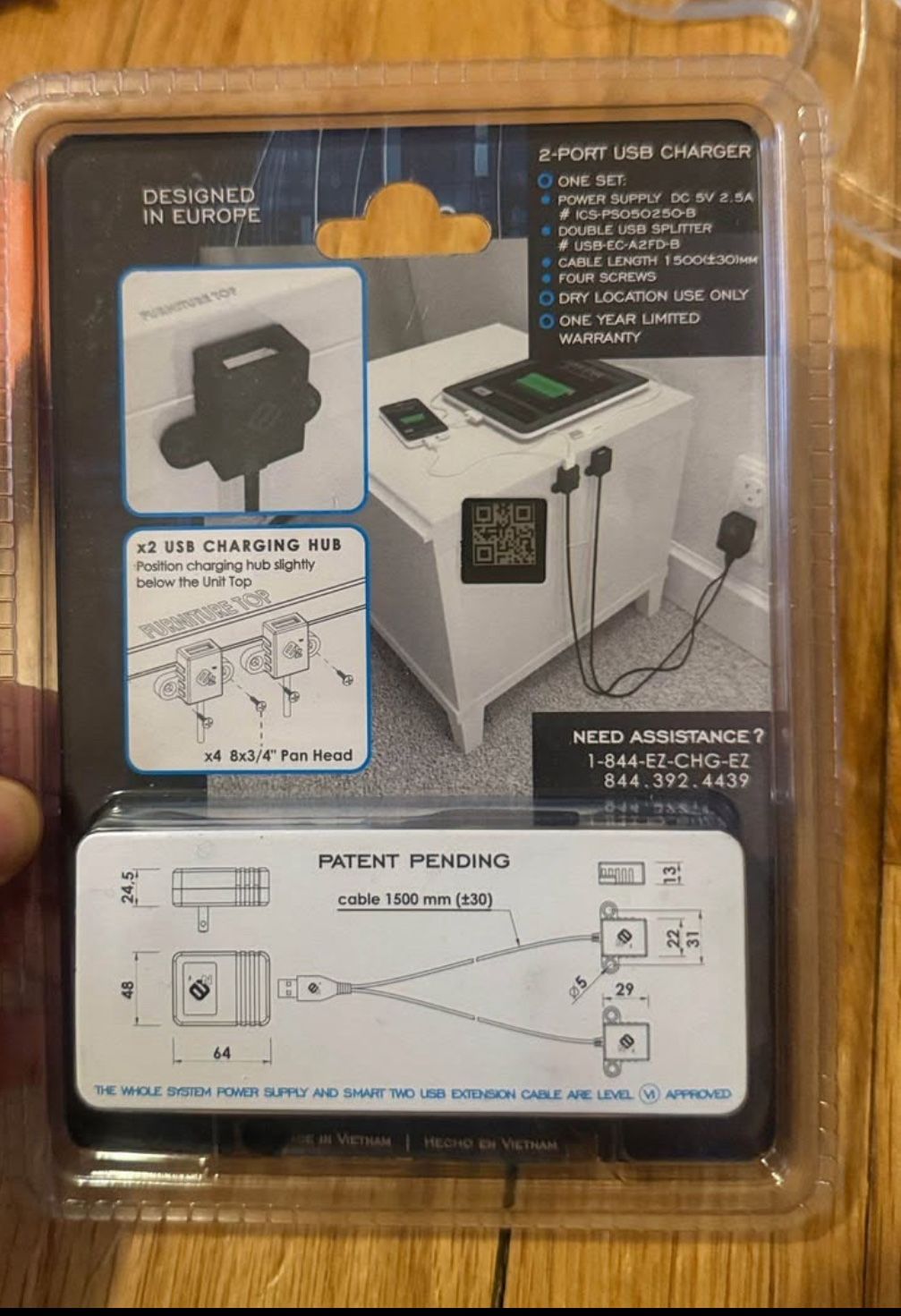 2 port USB charger