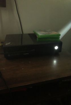 Xbox 1 with 3 games