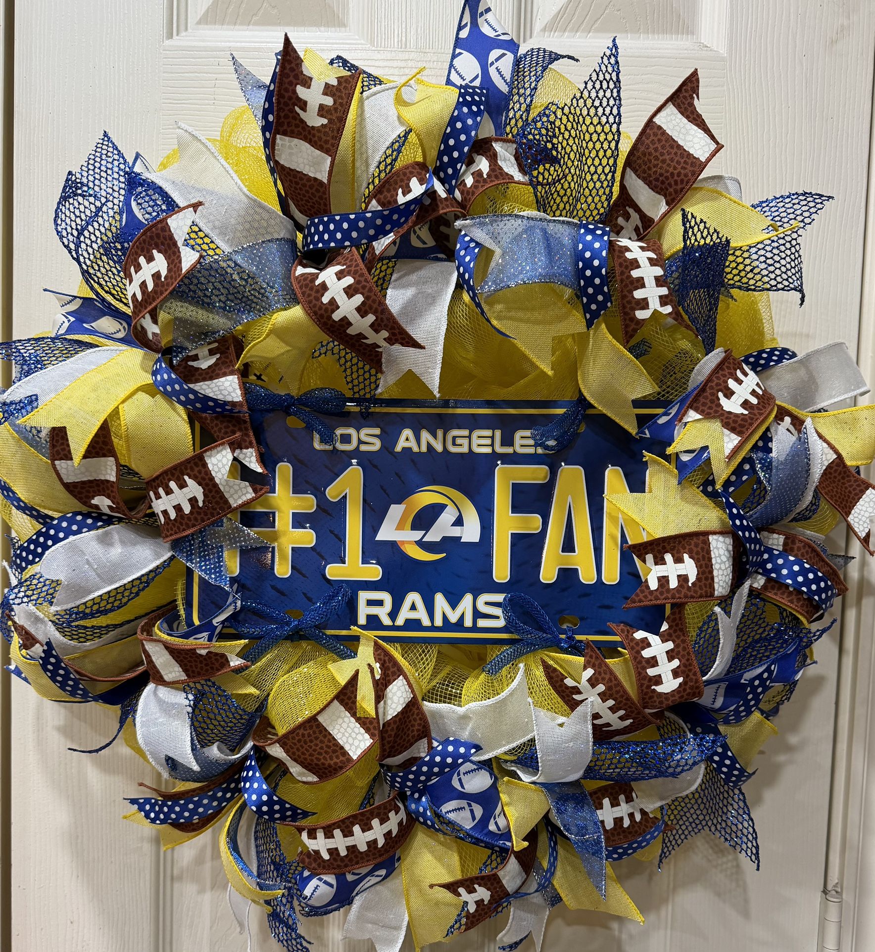Los Angeles Rams Wreath