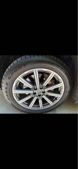 Audi 20” 2017 q7 factory sport rims with Goodyear tires 3k miles set of 4?