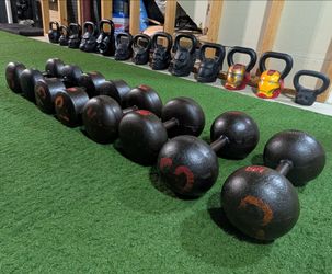 Vintage York Dumbbell set