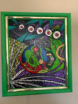 Hand painted Pop Art Painting