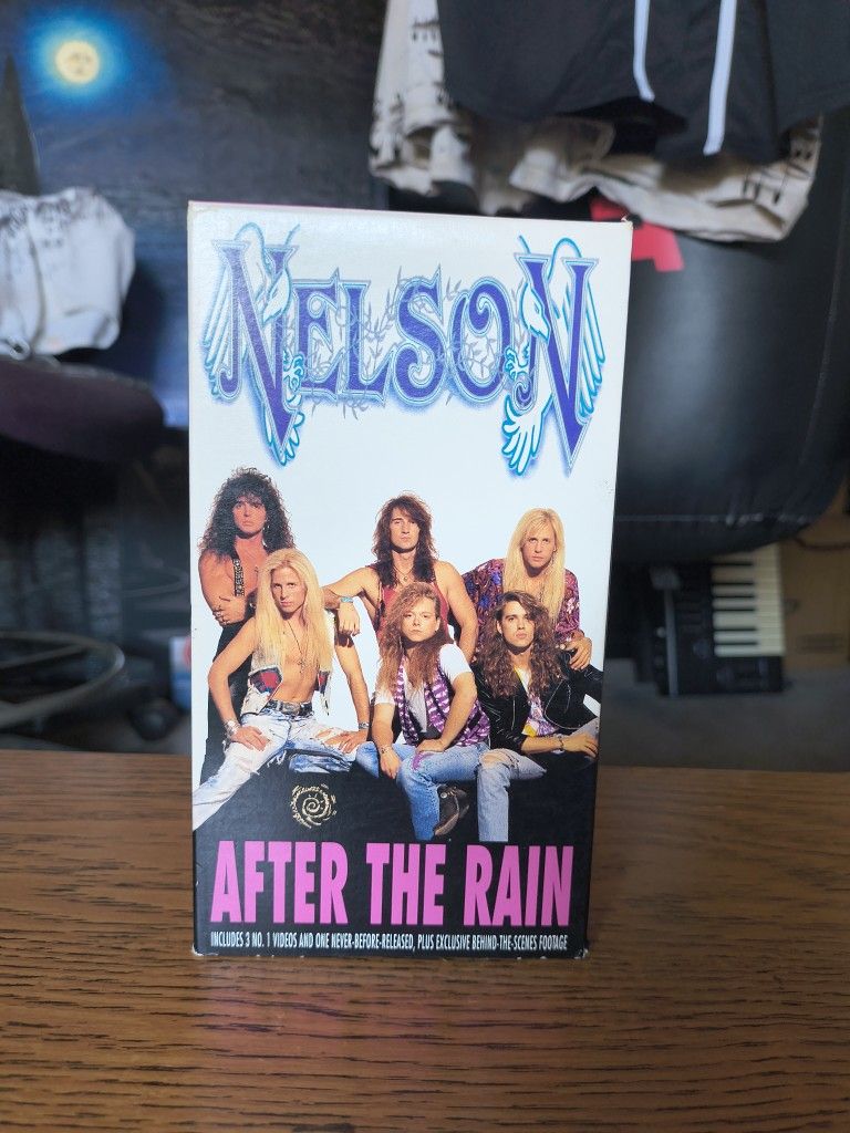Nelson After The Rain VHS Tape 80s 90s Arena Rock