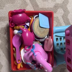 Kitchen Utensils And Food 