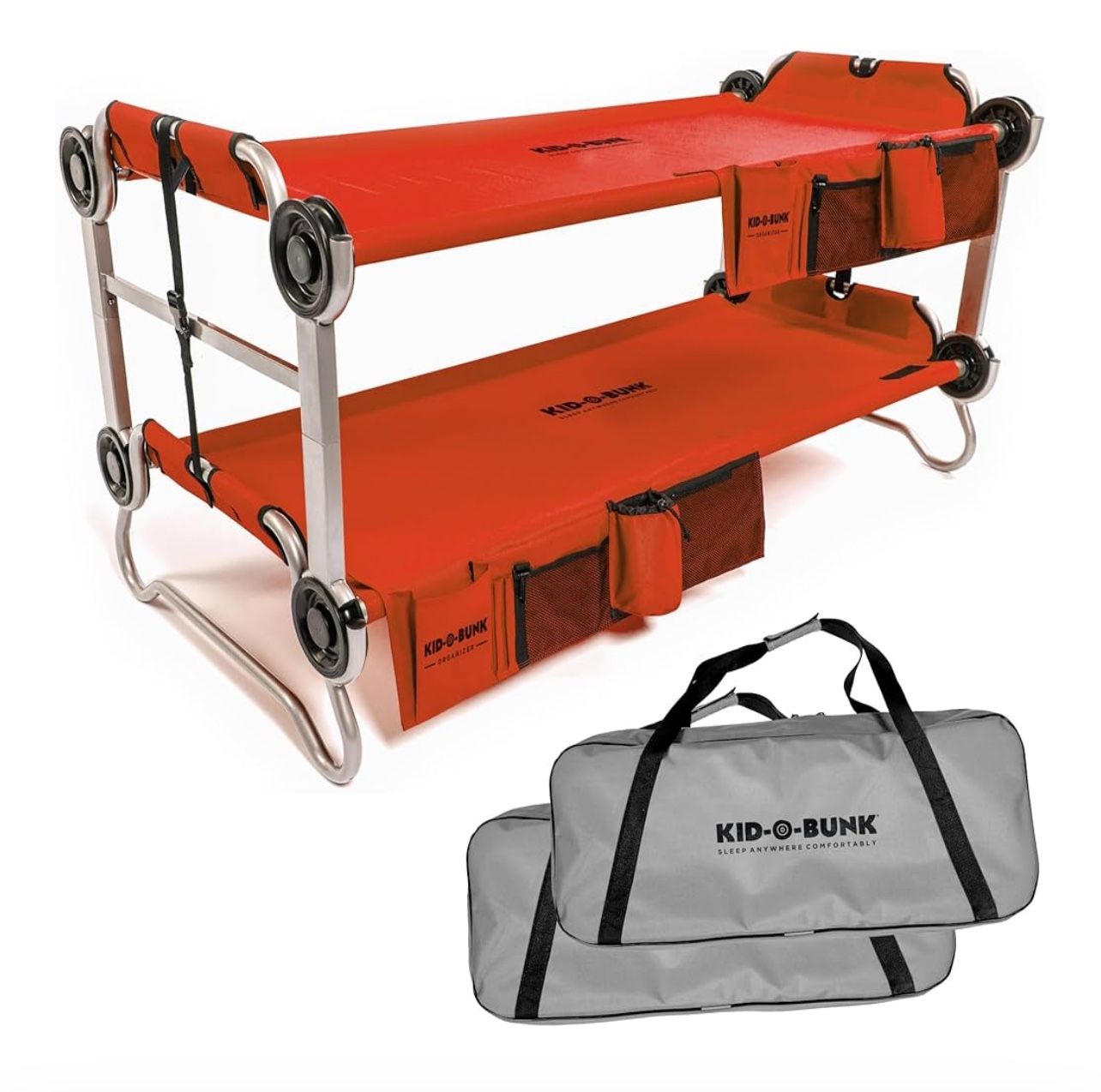 Kids Bunk Bed/Cots for Camping - Disc-O-Bed
