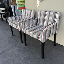 Set of 2 IKEA NILS Armchairs 