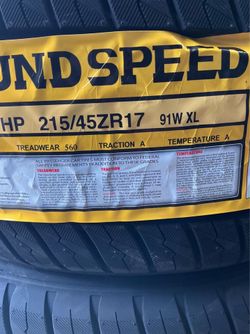 215 45 17 Groundspeed voyager GT