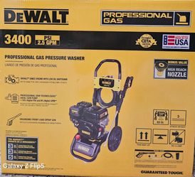 Brand New DEWALT 3400 PSI 2.5 GPM Gas Pressure Washer – Sealed
