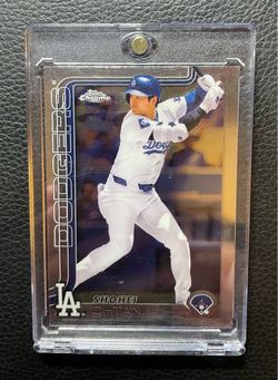2025 Shohei Ohtani Topps Chrome #1. MVP. Los Angeles Dodgers