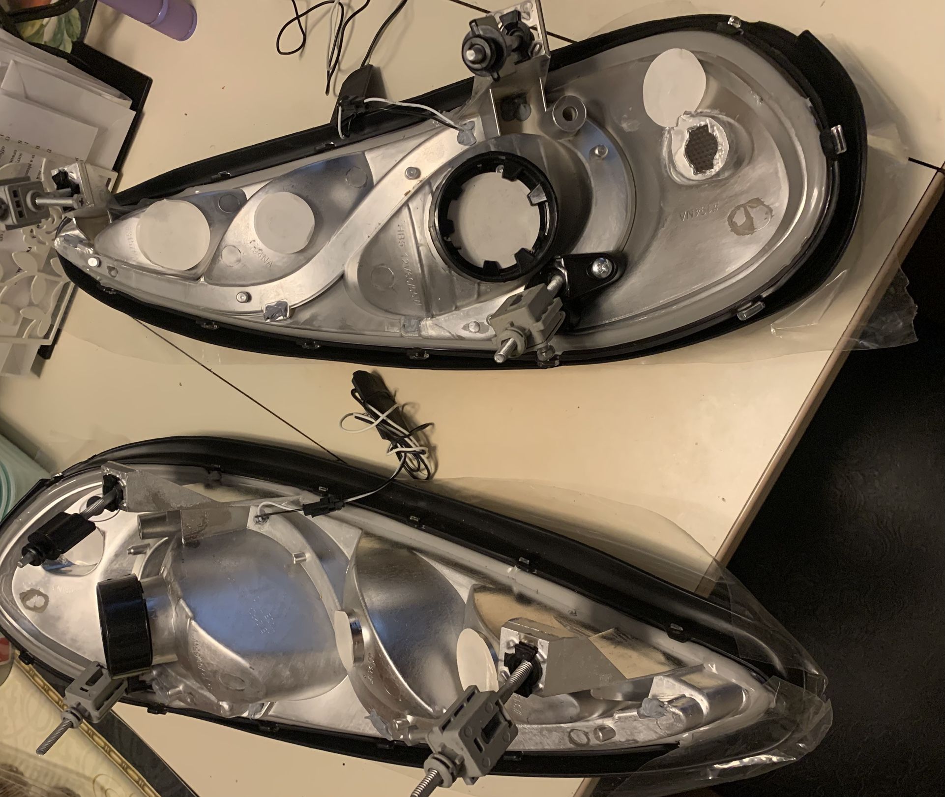 Headlight Set For Pontiac Grand Am Or Grand Prix