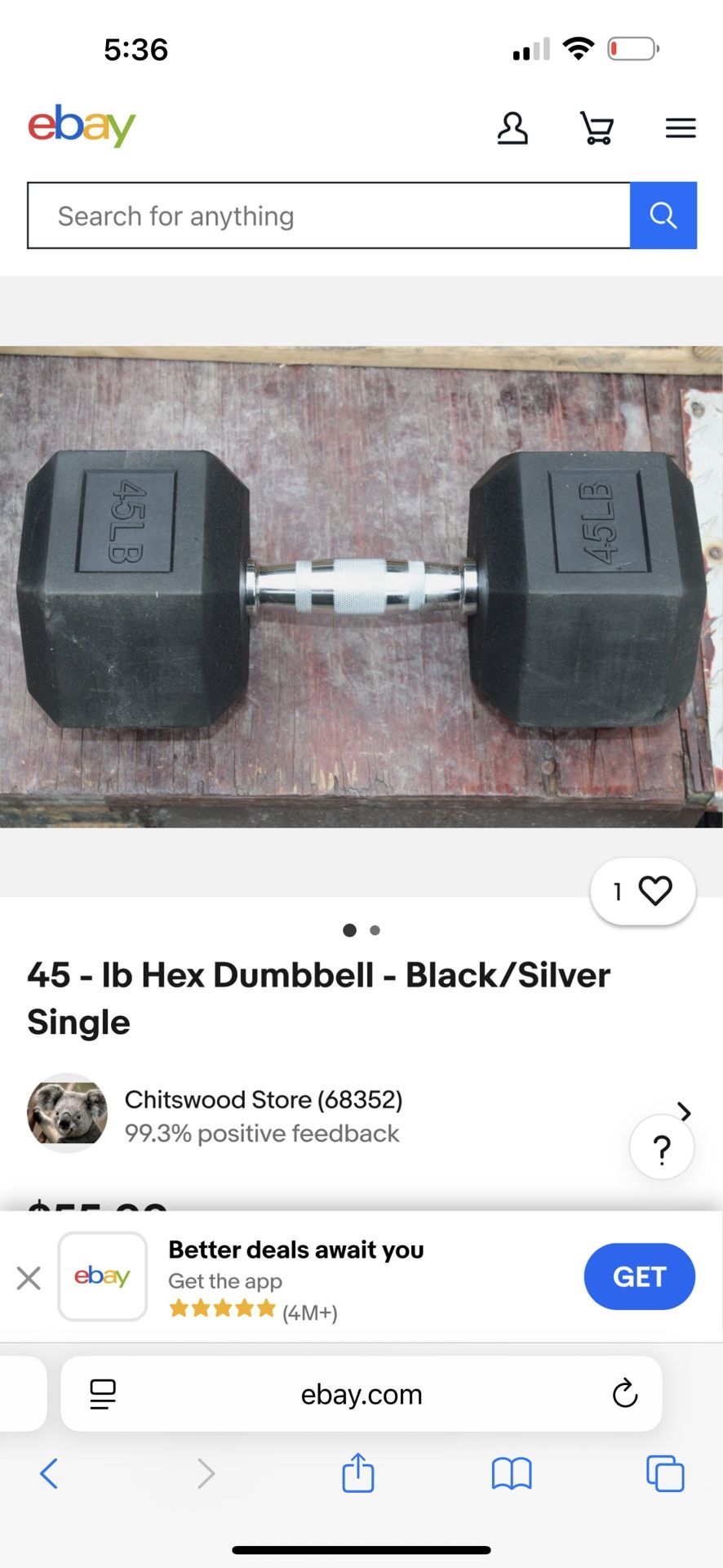 Dumbbell Pair