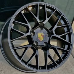 19'' Wheels fit Porsche Panamera Gloss Black Tires GTS 911 Turbo Carrera 998 Rims